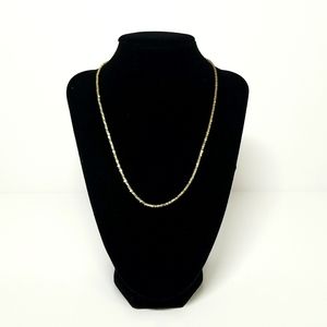Primavera Danecraft Italy 925 Sterling Silver Gold Plated Necklace Chain